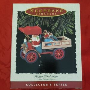 Hallmark Ornament - Happy Haul-idays Here Comes Santa